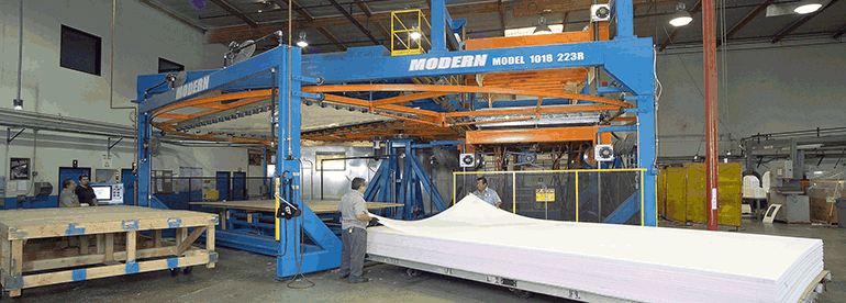 large part thermoforming