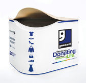 Thermoformed Goodwill GoBin Donation Bin