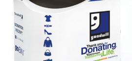 Thermoformed Goodwill GoBin Donation Bin