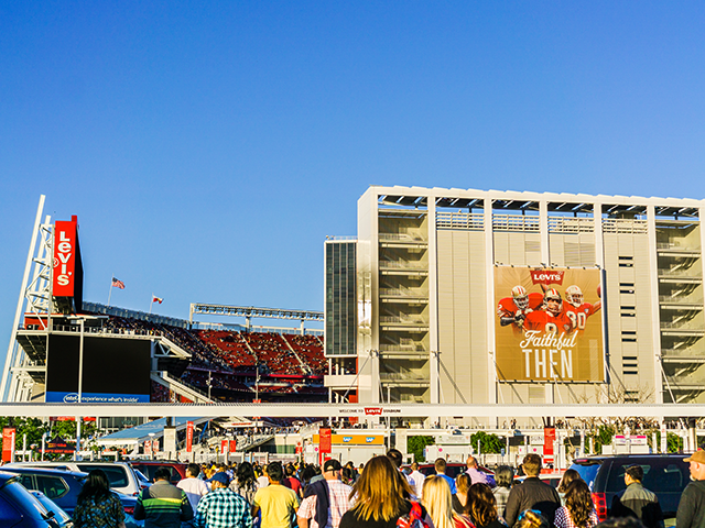 Outside of Levi's Football Stadium