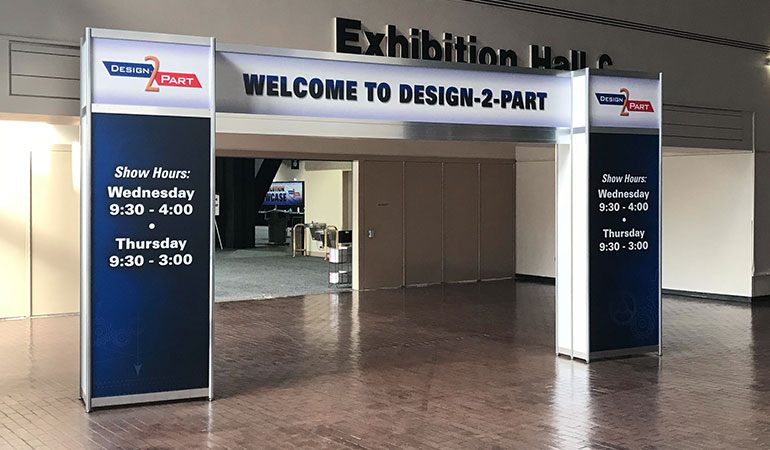 Design2Part Trade Show Long Beach 2018